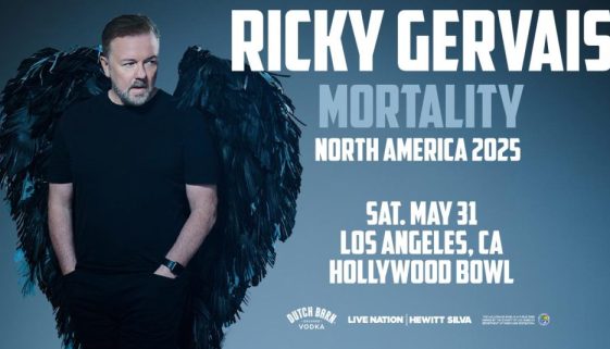 Ricky Gervais comedy show in LA